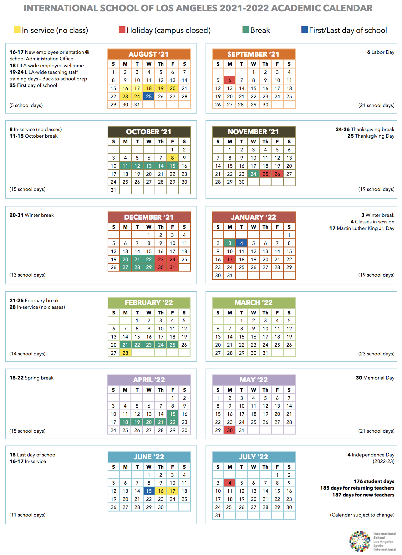 Uclan Calendar 202223